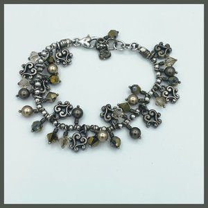 Brighton Cannes Bracelet in Brown